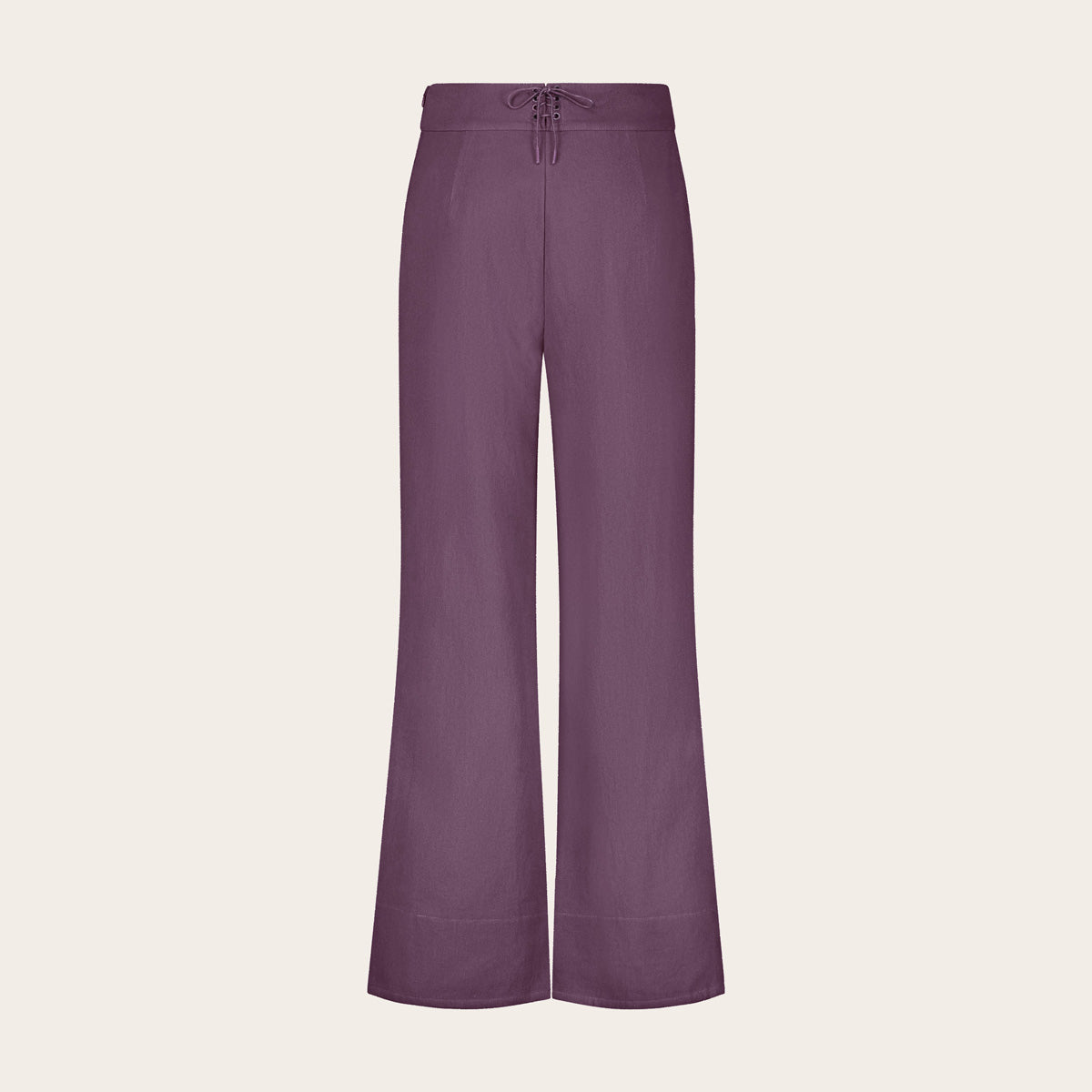 Good Alma Aubergine Twill Pant