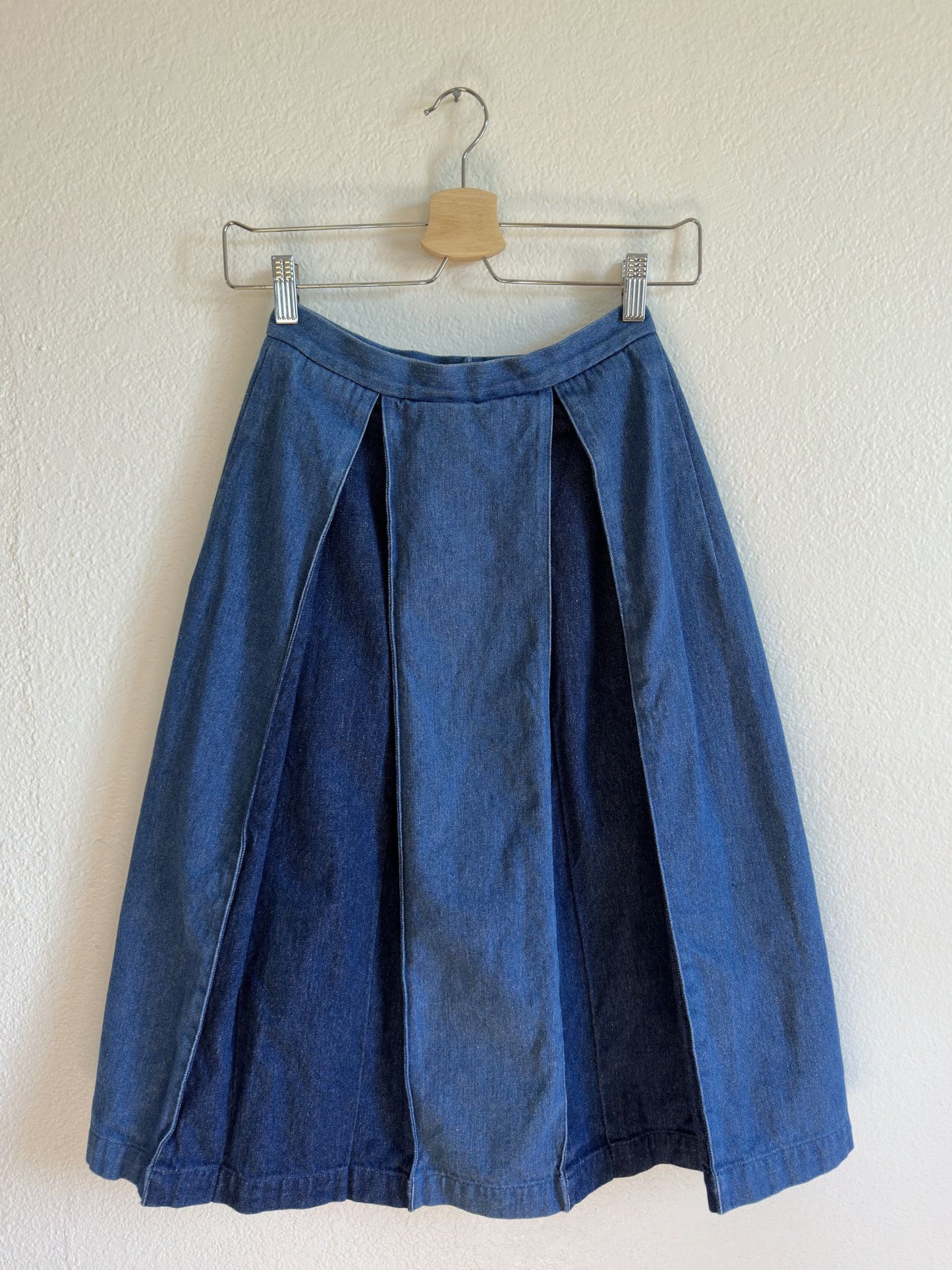 Denim Maxi Skirt