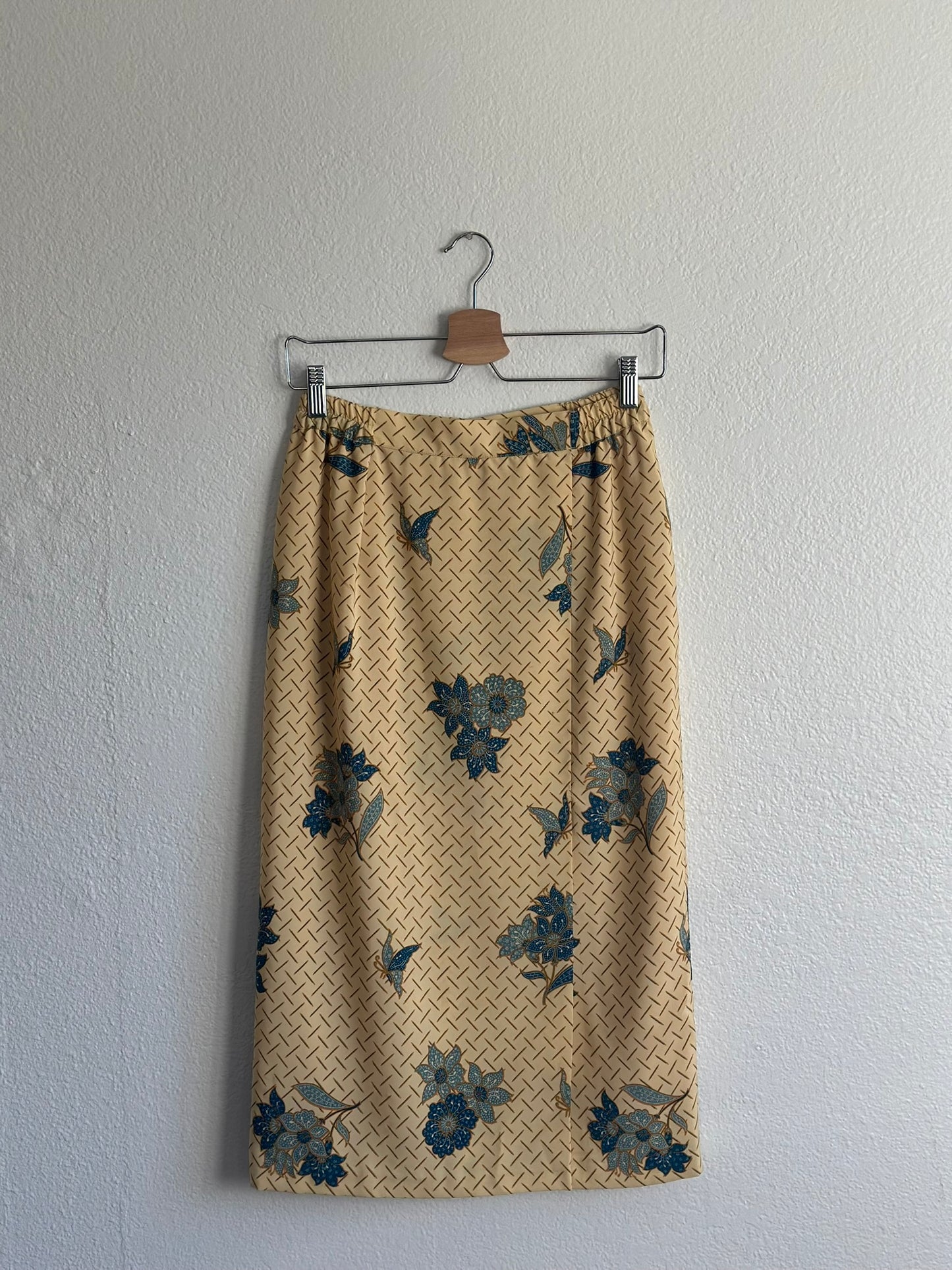 Tan Flower Skirt