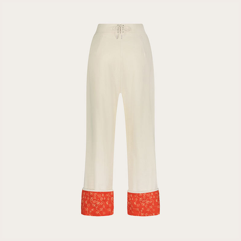 Good Alma White Twill Pant