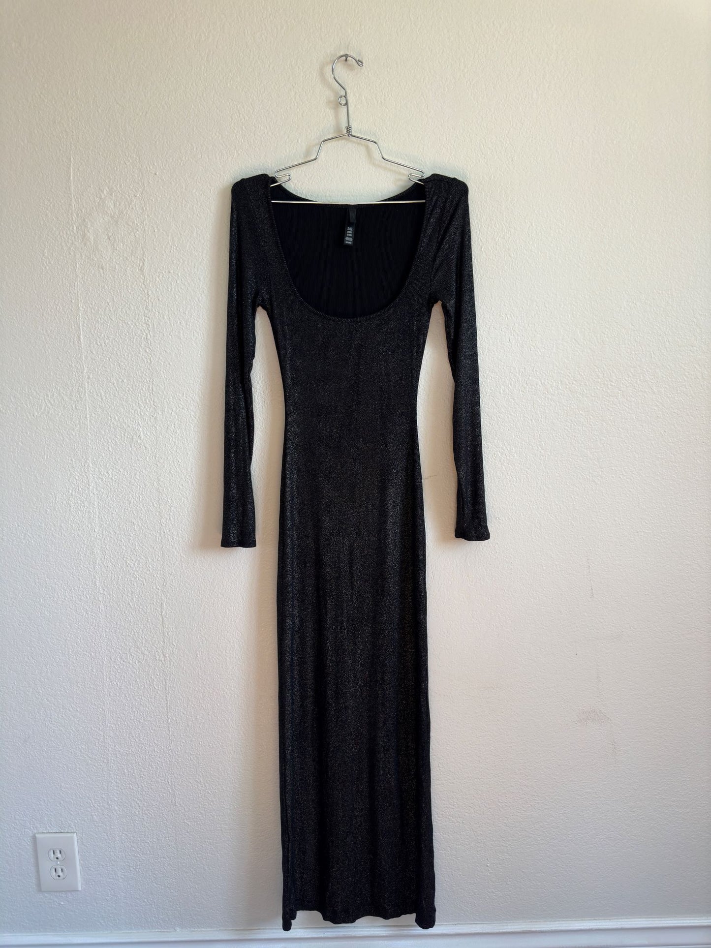 Skims Long Sleeve Maxi Dress