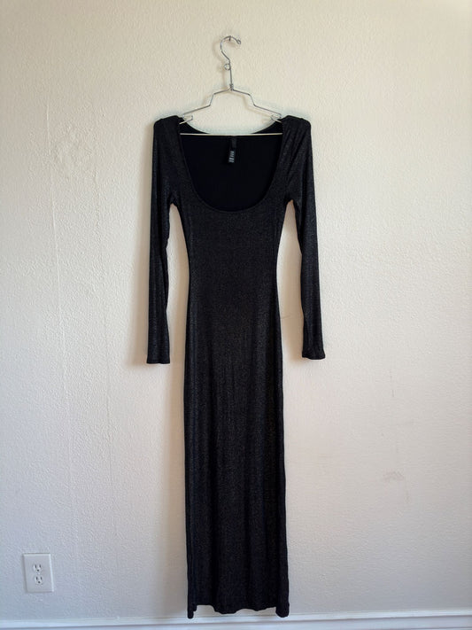 Skims Long Sleeve Maxi Dress