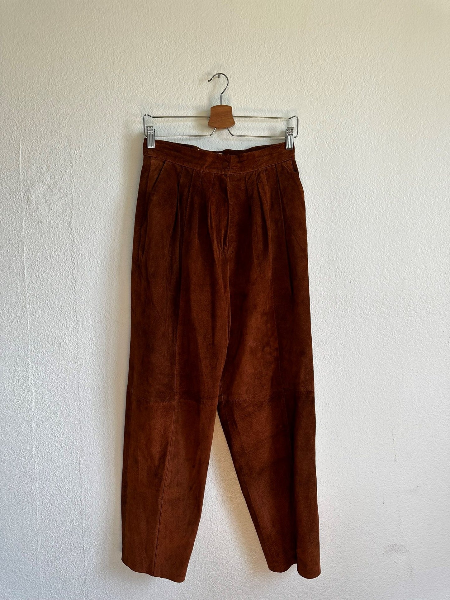 Vintage Suede Trousers