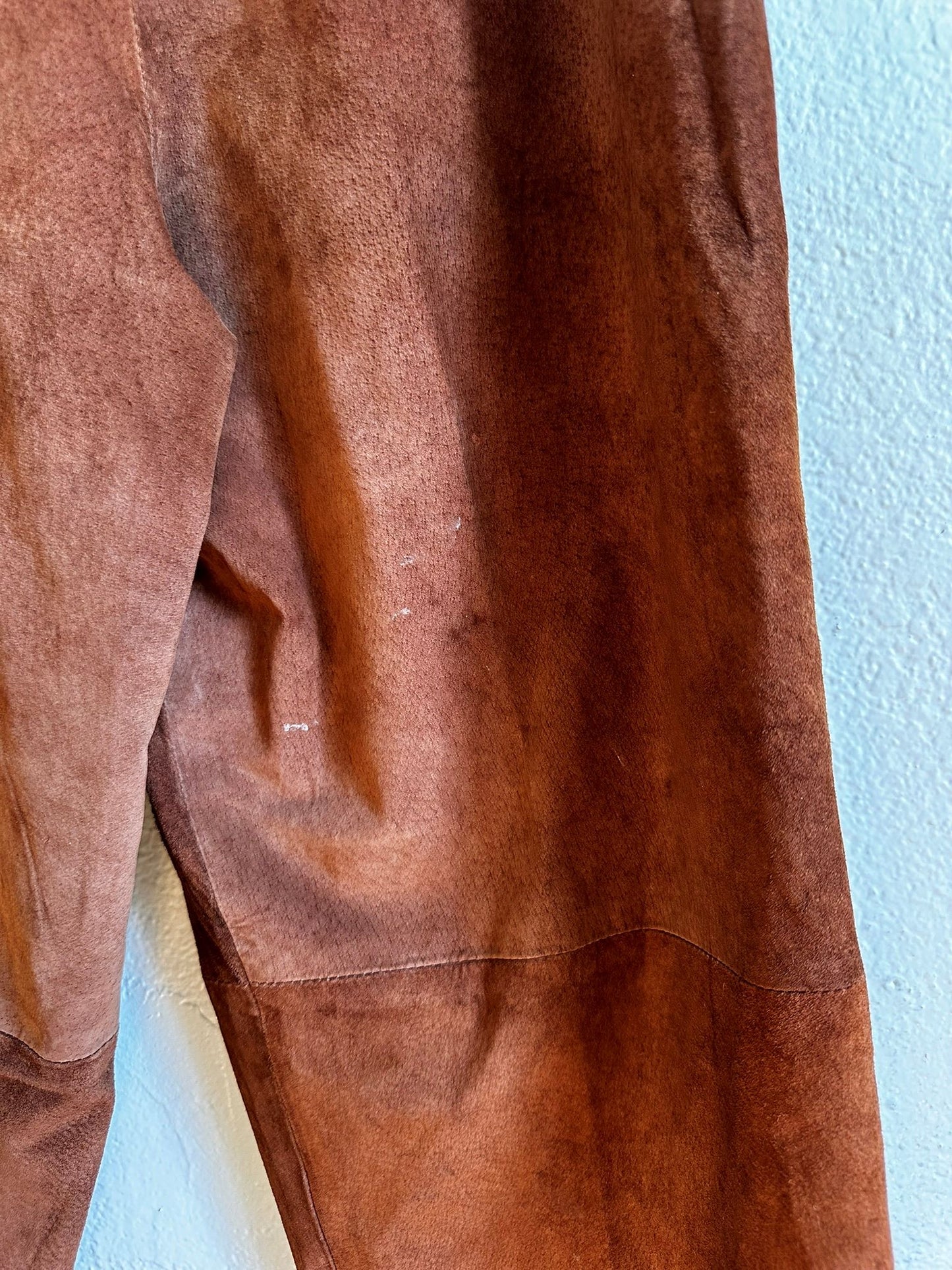 Vintage Suede Trousers