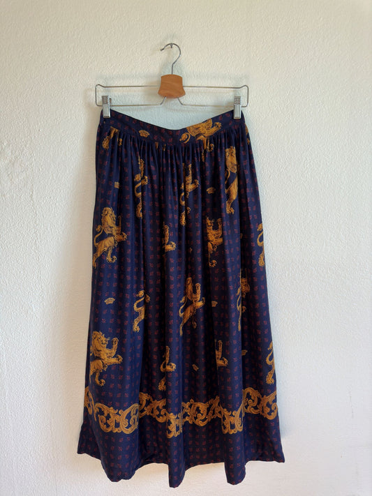 Lion Maxi Skirt