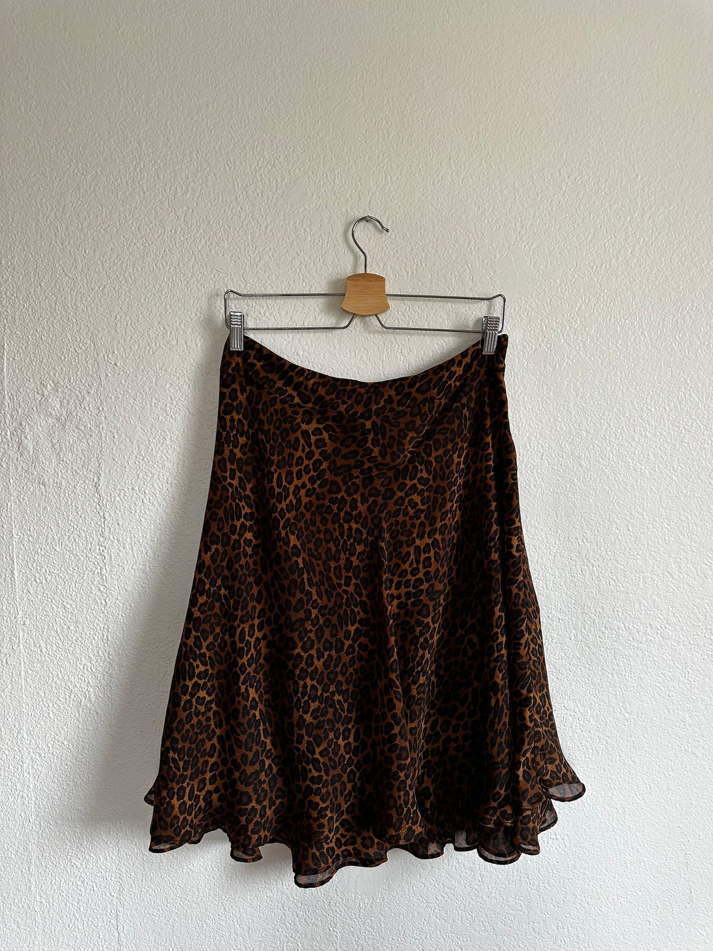 Leopard Print Skirt