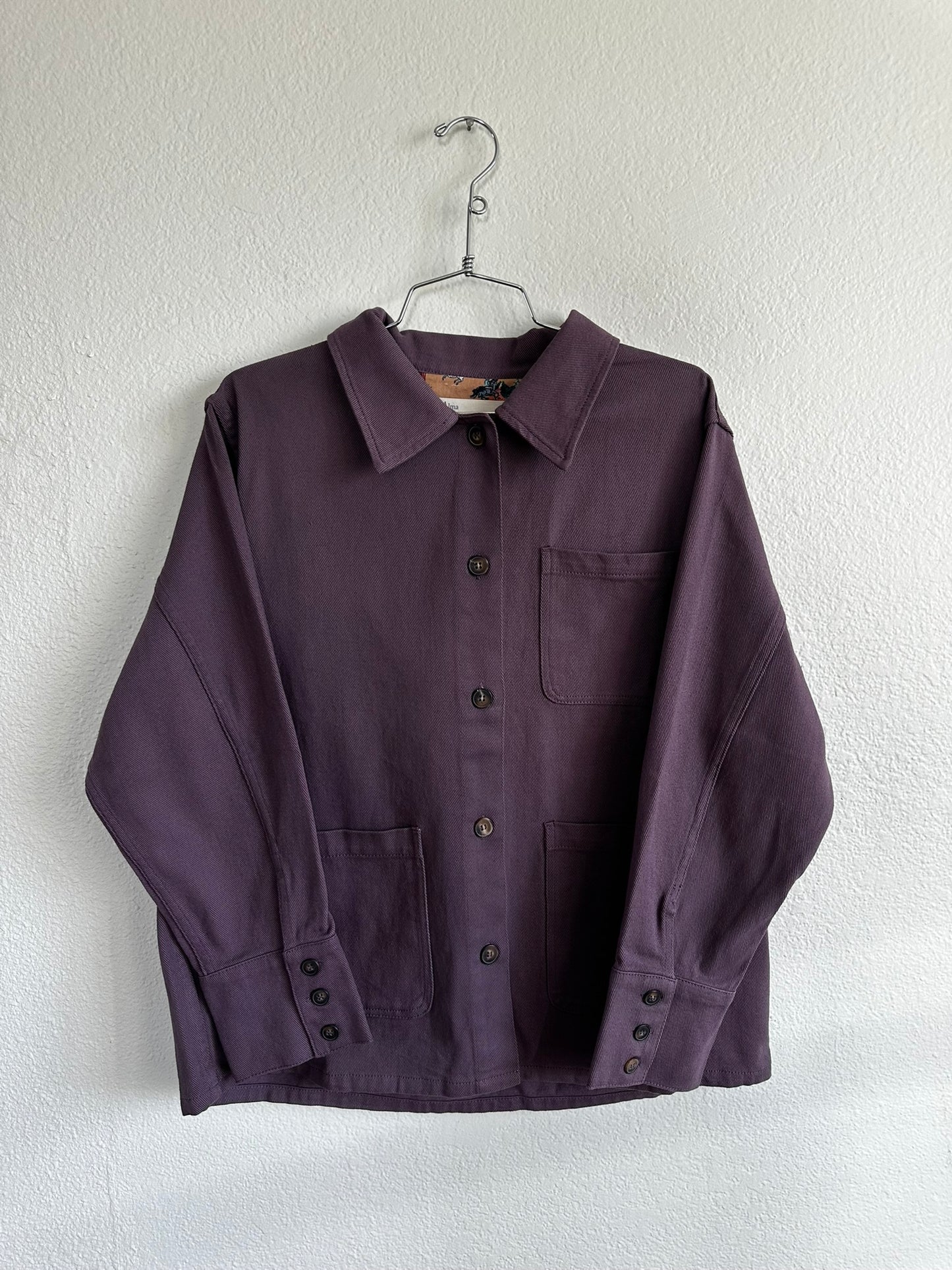 Good Alma Aubergine Chore Coat