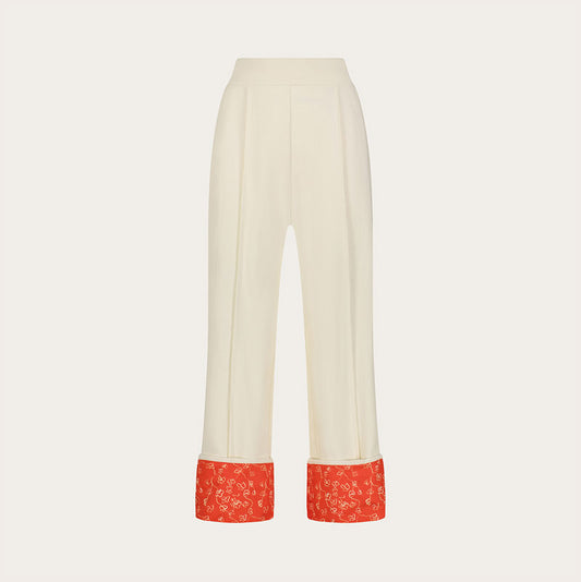 Good Alma White Twill Pant